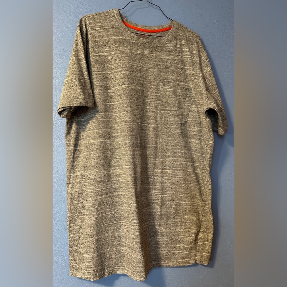 Boulder Creek Trading Company Pocket Big Men’s Textured 2X Short Sleeve T Shirt